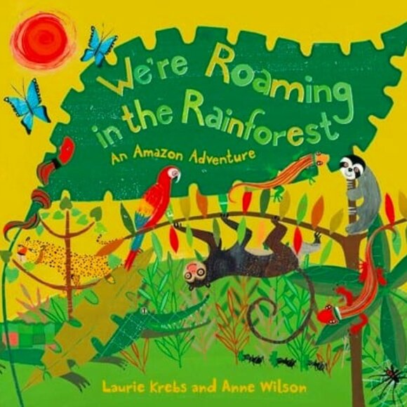 NWT Barefoot Books We're Roaming In The Rainforest - Picture 1 of 4